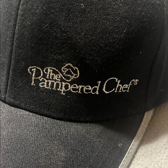 Pampered Chef Black and Gray Cap - Picture 2 of 5